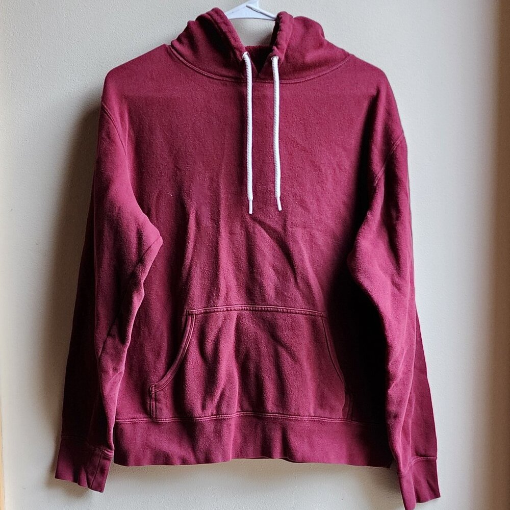 RSQ Cranberry Zip-Up Hoodie Size Medium